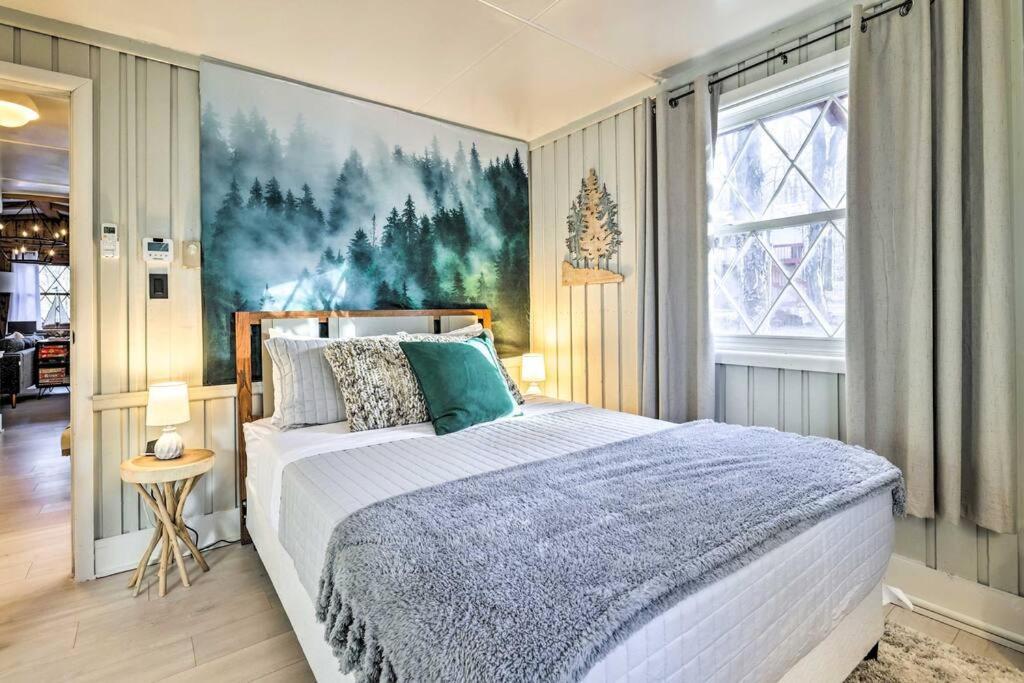 Stylish And Cozy Cabin, Walking Distance To Big Bass Lake Gouldsboro 外观 照片