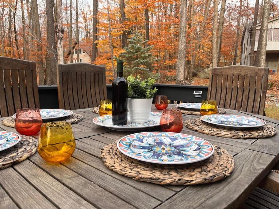 Stylish And Cozy Cabin, Walking Distance To Big Bass Lake Gouldsboro 外观 照片